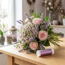 gjenstander Deco wire Ø0,30mm 30g/50m lavendel