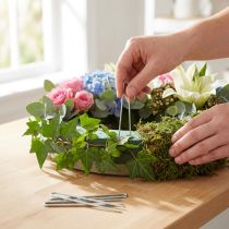 gjenstander Eføynåler 60 mm galvaniserte blomsternåler for klatreplanter 400 g