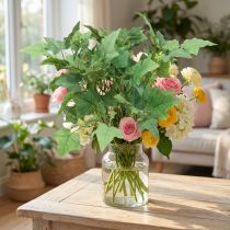 gjenstander Bukett av eføy kunstig tilbehør bindende grønn kunstig plante H50cm
