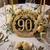 gjenstander Jubileumsnummer 90 i gull
