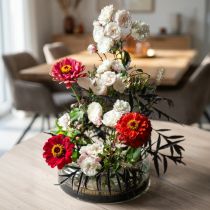 gjenstander Kenzan blomsterarrangementshjelpemiddel med messingnåler for blomsteroppsatser