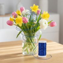 gjenstander Dekorativ blomstertråd for kreative håndverksideer og blomsteroppsatser