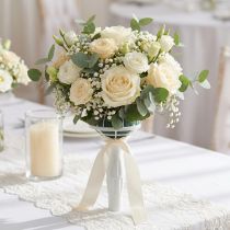 gjenstander Brudebukettholder blomsterskum bryllup Ø8cm 18cm 6 stk