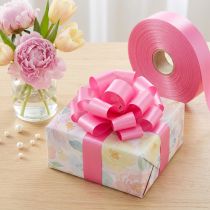 gjenstander Pyntebånd krøllebånd rosa 30mm 100m