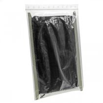 gjenstander Svart frynset bånd 4 cm, kordonkant, dekorativ frynset lurex 25 m