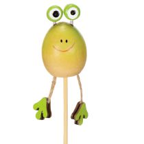 gjenstander Froskehagepiker til dekorasjon av blomsterpotter om våren eller sommeren, 34 cm, 6 stk.