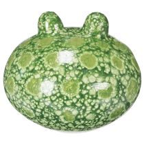 gjenstander Dekorativ froskefigur for leken hjem- og hagedekorasjon, grønn, 11 cm, 2 stk.