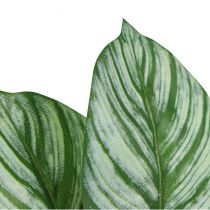 gjenstander Calathea kunstig kurv Marante kunstige planter Grønn 51cm