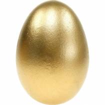 gjenstander Gåseegg Gyldent utblåste egg Påskepynt 10 stk