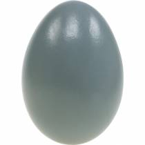 gjenstander Gåseegg gråblåste egg påskepynt 12stk