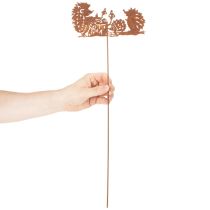 gjenstander Hagepinnemotiv med rustdekorasjon for sommer og høst 53 cm