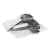 gjenstander Planteetiketter, hagepinner i tre, svarte, 19 cm, 12 stk - hagepinner, urtepinner