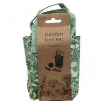 gjenstander Hageredskapssett jute snor tråd saks plante stake