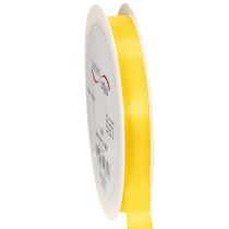 gjenstander Gave- og dekorasjonsbånd, taftbånd, 15 mm x 50 m, gul