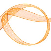 gjenstander Gavebånd med prikker for elegant gaveinnpakning, 1,5 cm bredt, 20 m langt