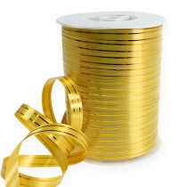 gjenstander Delt bånd 2 gullstriper på gull 10mm 250m