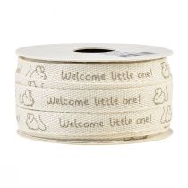 gjenstander Gavebånd mus dekorativt bånd fødsel dåp 15mm 20m
