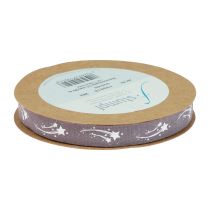 gjenstander Gavebånd stjerner Julebånd lilla bånd 15mm 20m