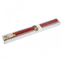 gjenstander Pakkepapir julerødt, hvitt 4 ark i et sett 50 × 70cm