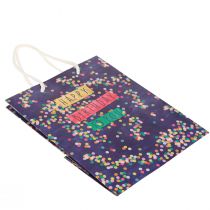 gjenstander Gavepose bursdag “Happy Birthday” papir 18×10×23cm 2stk