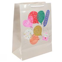 gjenstander Gavepose “Happy Birthday” bursdagspose papir 26×14×36cm 2stk