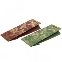 gjenstander Julegaveposer Juleposer misteltein 12×36cm 2stk