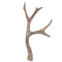 gjenstander Kunstige dekorative gevir, rustikk julepynt, 29 cm, 2 stk.