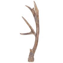 gjenstander Kunstige dekorative gevir, rustikk julepynt, 29 cm, 2 stk.