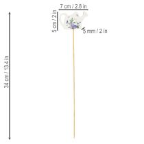 gjenstander Vannkanne dekorative stager for buketter og balkongblomsterdekorasjon, 34 cm, 8 stk.