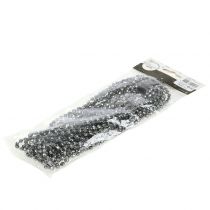 gjenstander Julepynt perlekrans grå 275cm