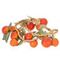 gjenstander Kunstig tomatgirlander, dekorativ slyngplante, naturtro stuedekor, 135 cm