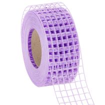 gjenstander Lilla nettingtape, 4,5 cm bred, dekorativ taperull for kreativt håndverk, 10 m