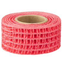 gjenstander Mesh tape 4,5cm x 10m rosa