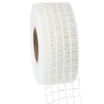 gjenstander Mesh tape 4,5cm x 10m hvit