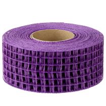 gjenstander Mesh tape 4,5cmx10m lilla