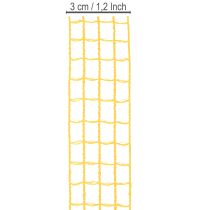 gjenstander Dekorativ nettingtape, assorterte farger, 3 cm x 10 m, 7 stk.