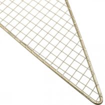 gjenstander Metal Star Mesh Deco Star Metal Deco Gold Ø57cm