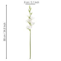 gjenstander Kunstig gladiolus, lang stilk, til vaser, 88 cm