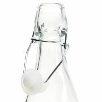 gjenstander Dekorativ flaske flaske vase lysestake i glass H27cm 2stk