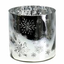 gjenstander Julepynt lykteglass metallisk Ø20cm H20cm