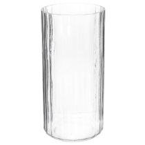 gjenstander Høykvalitets glassvase for dekorativ oppsats i moderne hjem, 24 cm