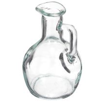 gjenstander Minivase/vannkanne med hank til spisebordet hjemme, dekorativ og funksjonell, 12 cm, 6 stk.