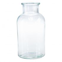 Glassvase apotekflaske retro dekorative flaske Ø10cm H20cm