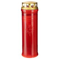 gjenstander Gravlys røde Ø7,5 cm H24,5 cm 1 stk