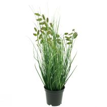 gjenstander Quaking Grass Kunstgress Kunstig Potteplante 36cm