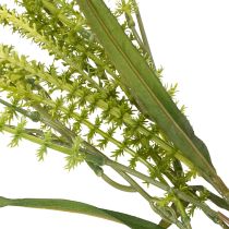 gjenstander Kunstig plante av grønn hirse for elegante hengende dekorasjoner, stilige romdetaljer, 114 cm