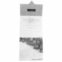 gjenstander Bilagskort røde roser + konvolutt 1 stk