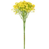 gjenstander Gypsophila paniculate gips urt gule blomster L46cm 4 stk