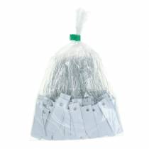 gjenstander Hengende etiketter hvit 20mm x 80mm 250 stk