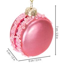 gjenstander Juletre-pynt makron-anheng 6 cm